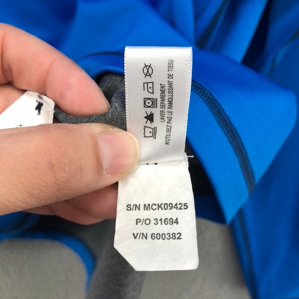 Cutter & Buck Pullover Mens Medium Blue MCK09425 Quarter Zip Long Sleeve Stretch - Picture 8 of 10
